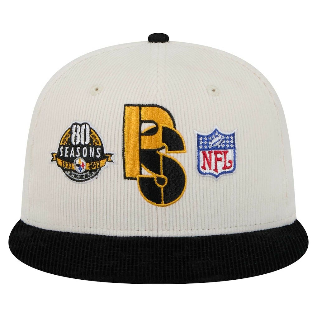 Pittsburgh Steelers New Era Corduroy 59FIFTY Fitted Hat