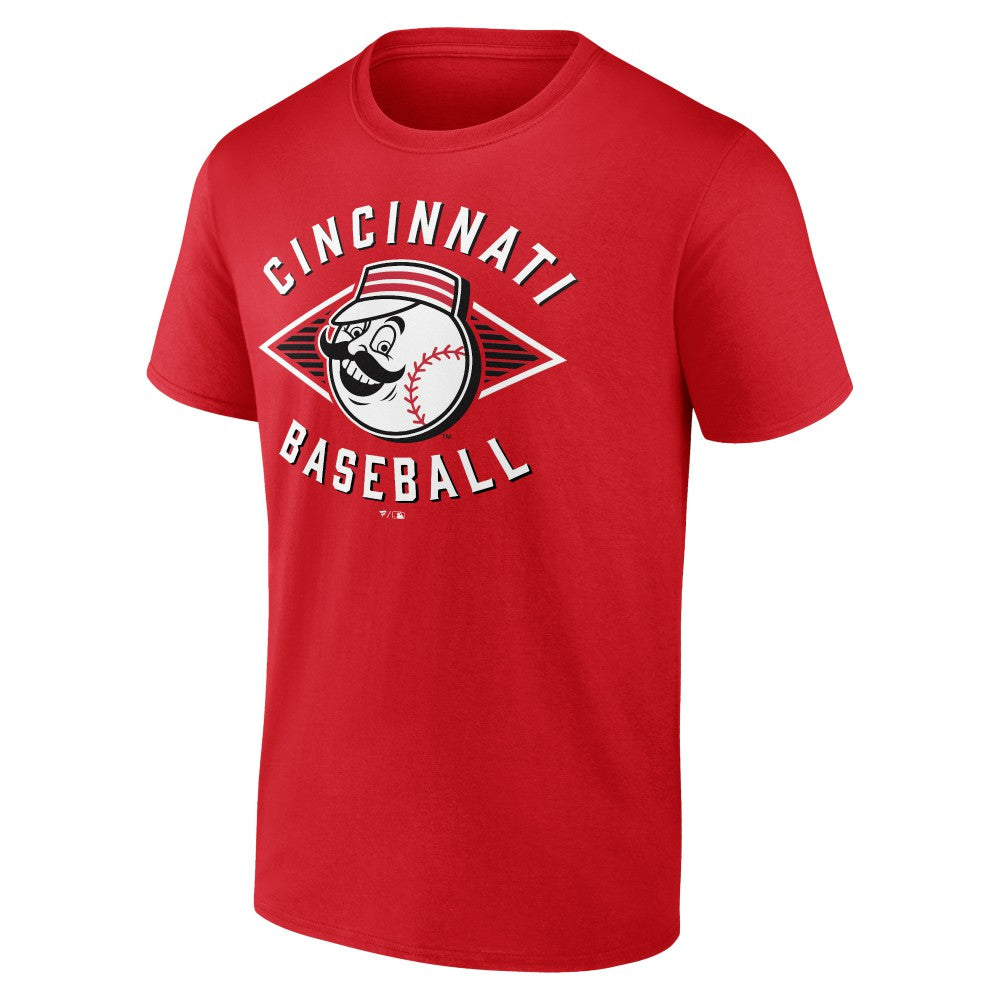 Cincinnati Reds  Classic Diamond T-Shirt – Red | MLB Near me