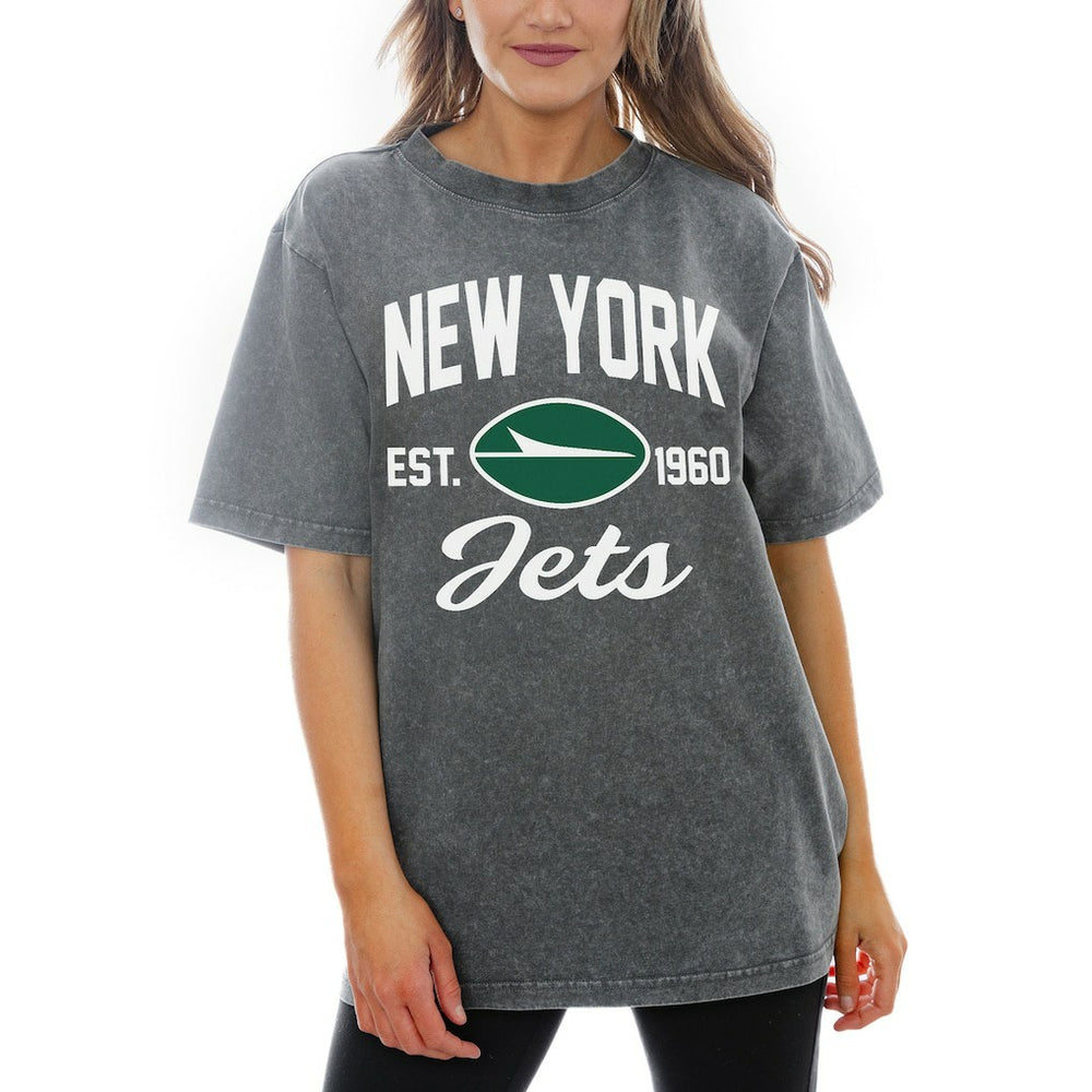 New York Jets  Gameday Couture Women's Tackle Titan Relaxed Fit T-Shirt