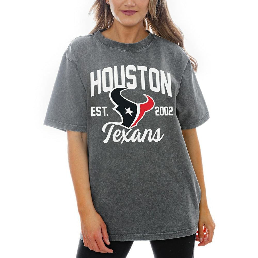 Houston Texans  Gameday Couture Women's Tackle Titan Relaxed Fit T-Shirt