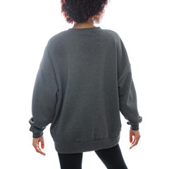 Houston Texans  Gameday Couture Women's Oversized Long Weekend Premium Fleece Drop Shoulder Pullover Sweatshirt