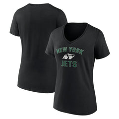 New York Jets  Women's Victory Arch V-Neck T-Shirt