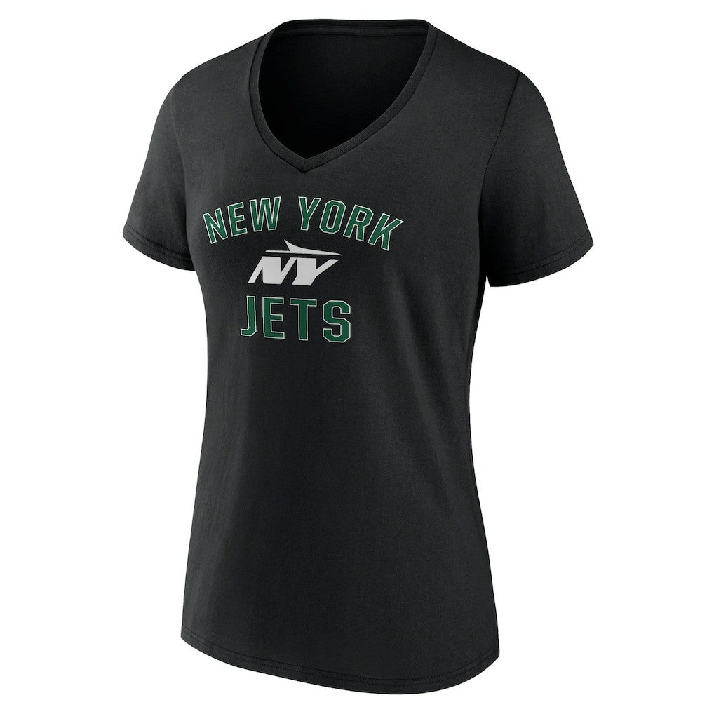 New York Jets  Women's Victory Arch V-Neck T-Shirt
