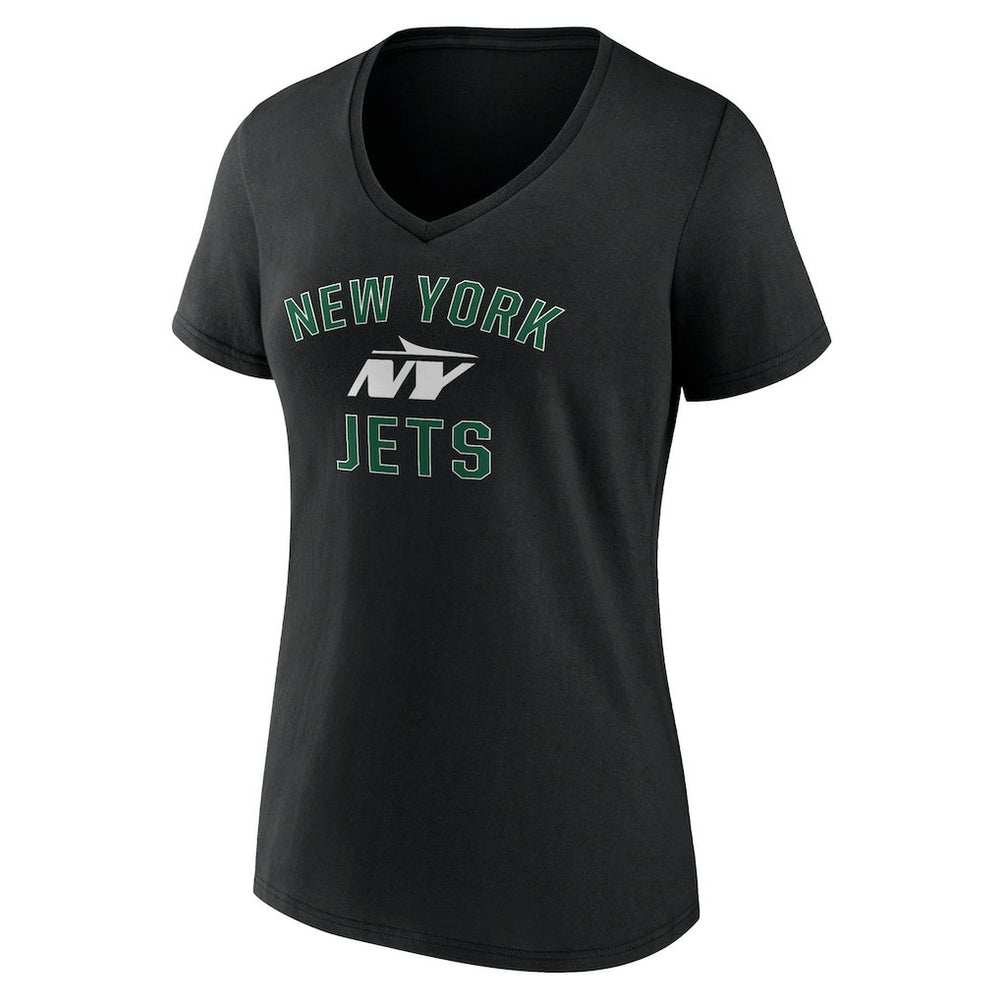 New York Jets  Women's Victory Arch V-Neck T-Shirt