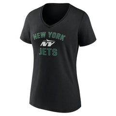 New York Jets  Women's Victory Arch V-Neck T-Shirt