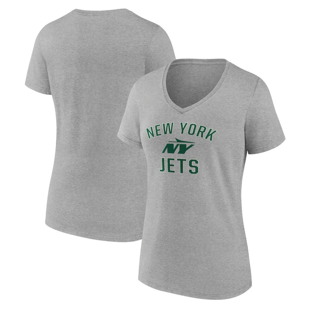 New York Jets  Women's Victory Arch V-Neck T-Shirt