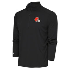 Cleveland Browns  Antigua Tribute Quarter-Zip Pullover Top