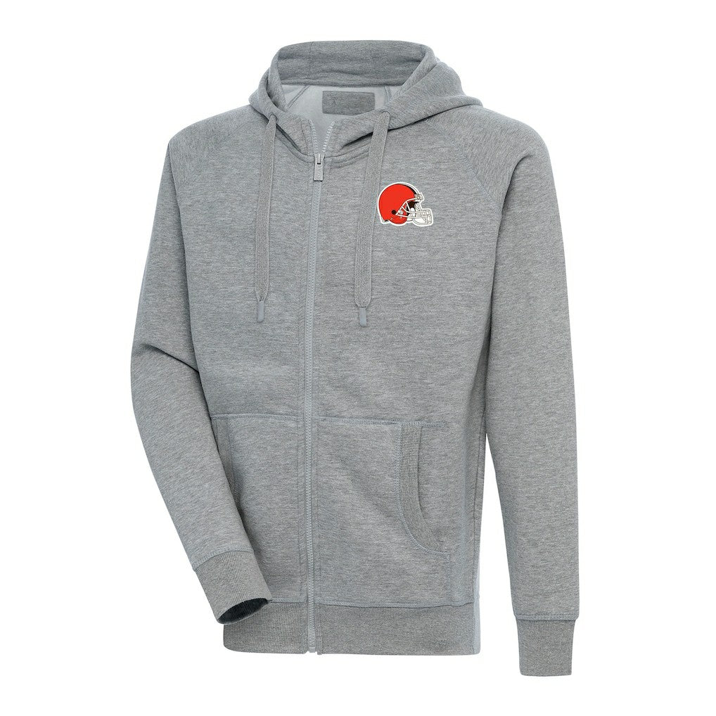 Cleveland Browns  Antigua Big & Tall Victory Full-Zip Hoodie
