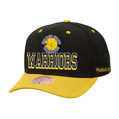 Golden State Warriors Backside Script Two-Tone Pro Crown Adjustable Hat sale Online