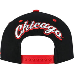 Chicago Bulls Backside Script 2-Tone Pro Crown Adjustable Hat Online