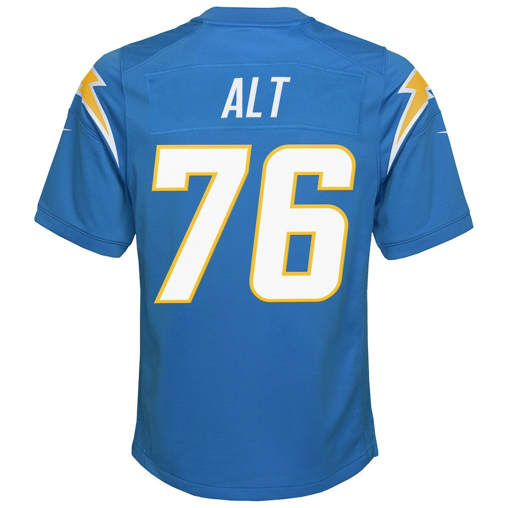 Los Angeles Chargers Nike Joe Alt  Youth Game Jersey