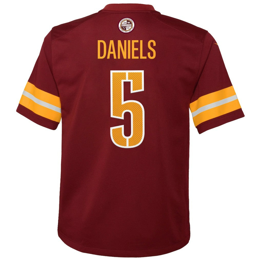 Washington Commanders Nike Jayden Daniels  Youth Game Jersey