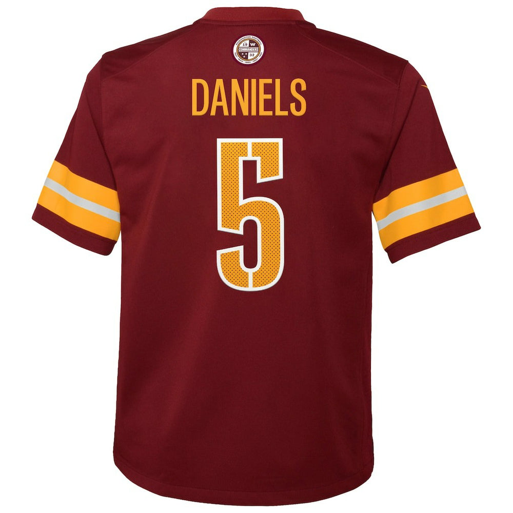 Washington Commanders Nike Jayden Daniels  Youth Game Jersey