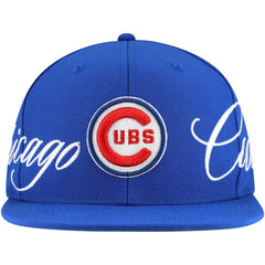 Chicago Cubs Mitchell & Ness Just Don x MLB Lux Script Snapback Hat | MLB New