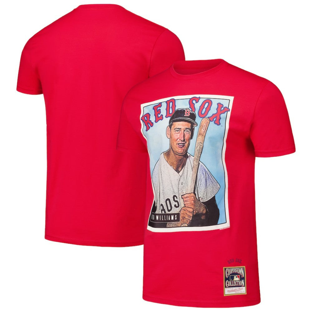 Ted Williams Boston Red Sox Mitchell & Ness Cooperstown Collection Collectors Connection T-Shirt | MLB US