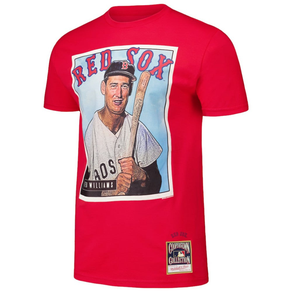 Ted Williams Boston Red Sox Mitchell & Ness Cooperstown Collection Collectors Connection T-Shirt | MLB US