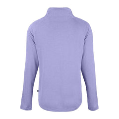 Minnesota Vikings  Cutter & Buck Women's Coastline Epic Comfort Eco Recycled Funnel Neck Raglan Pullover Sweatshirt