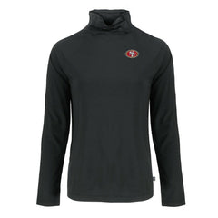 San Francisco 49ers  Cutter & Buck Women's Coastline Epic Comfort Eco Recycled Funnel Neck Raglan Pullover Sweatshirt