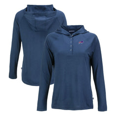 Buffalo Bills  Cutter & Buck Women's Coastline Epic Comfort Eco Recycled Raglan Pullover Hoodie