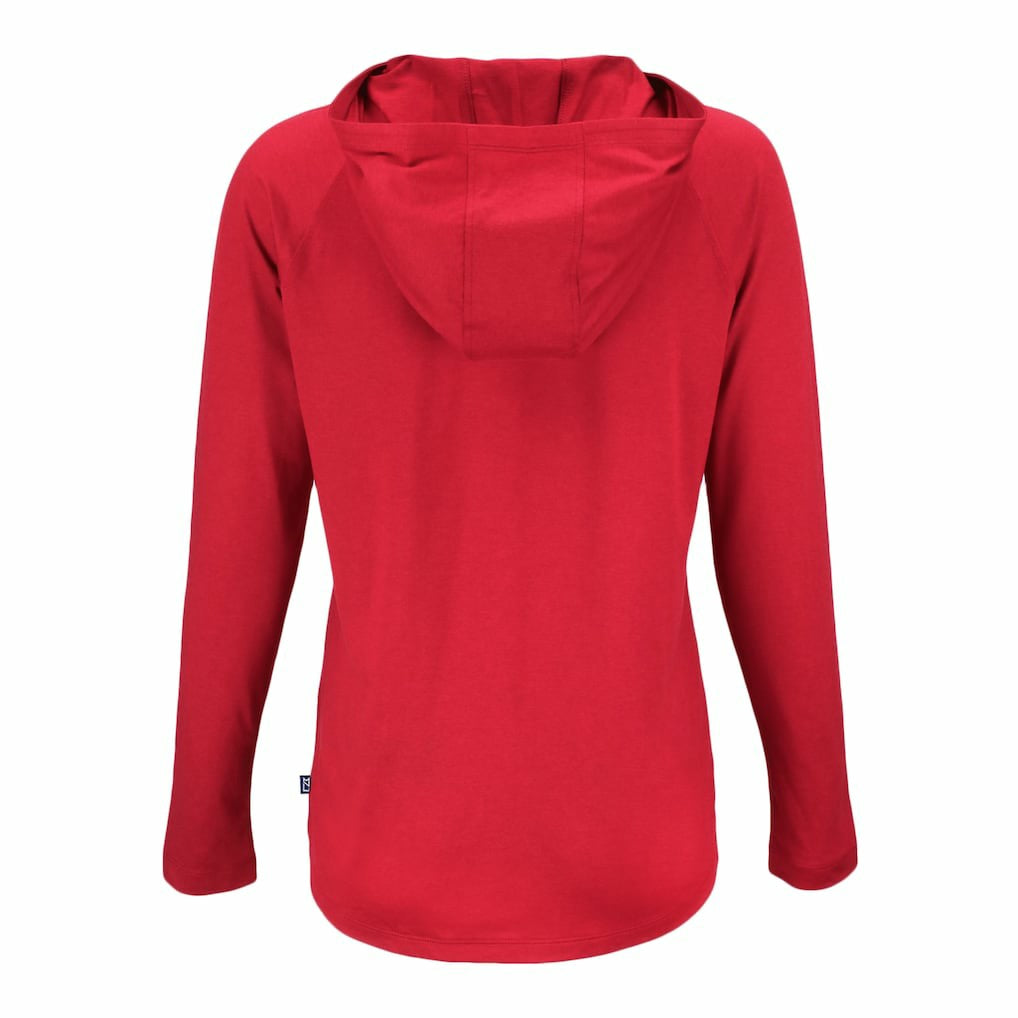 Arizona Cardinals  Cutter & Buck Women's Coastline Epic Comfort Eco Recycled Raglan Pullover Hoodie