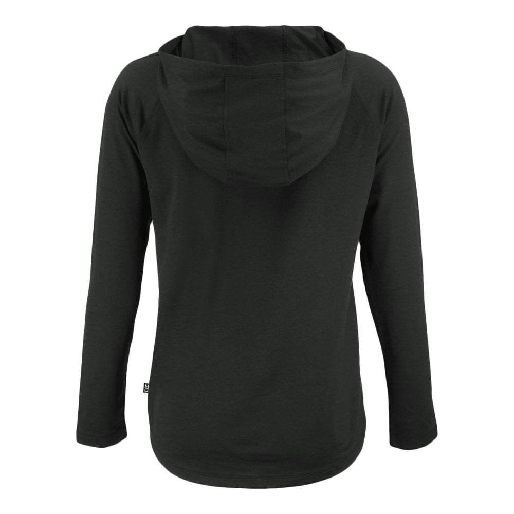 Detroit Lions  Cutter & Buck Women's Coastline Epic Comfort Eco Recycled Raglan Pullover Hoodie