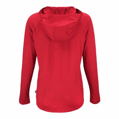 Kansas City Chiefs  Cutter & Buck Women's Coastline Epic Comfort Eco Recycled Raglan Pullover Hoodie