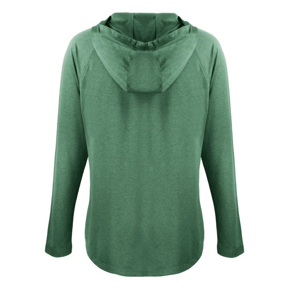 Philadelphia Eagles  Cutter & Buck Women's Historic Coastline Epic Comfort Eco Recycled Raglan Pullover Hoodie