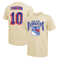 Artemi Panarin New York Rangers Majestic Threads Dynasty Name & Number Tri-Blend T-Shirt Outlet