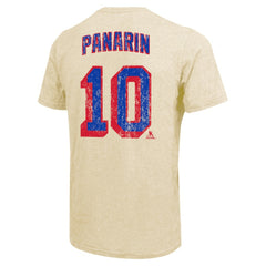 Artemi Panarin New York Rangers Majestic Threads Dynasty Name & Number Tri-Blend T-Shirt Outlet