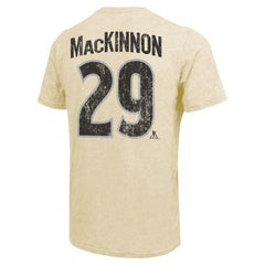 Nathan MacKinnon Colorado Avalanche Majestic Threads Dynasty Name & Number Tri-Blend T-Shirt Online