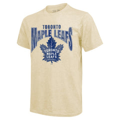 Auston Matthews Toronto Maple Leafs Majestic Threads Dynasty Name & Number Tri-Blend T-Shirt Outlet