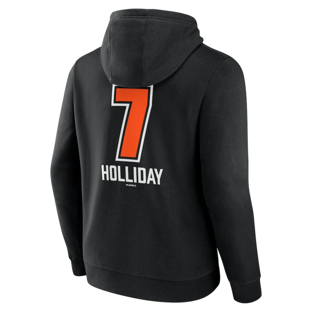 Jackson Holliday Baltimore Orioles Fastball Player Name & Number Pullover Hoodie | MLB For sale