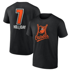 Jackson Holliday Baltimore Orioles Fastball Player Name & Number T-Shirt | MLB Discount