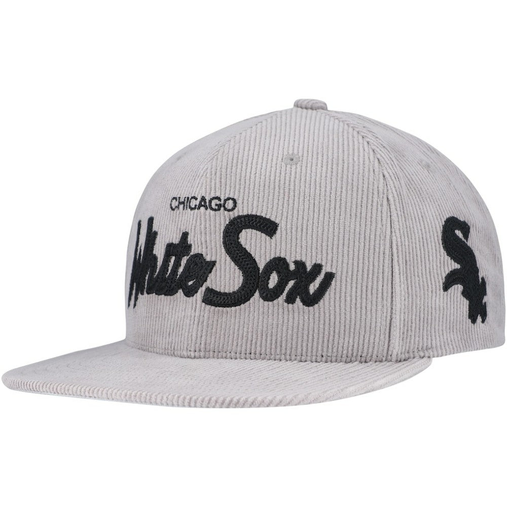 Mitchell & Ness  Chicago White Sox Male Adult Corduroy Snapback Hat | MLB Shop