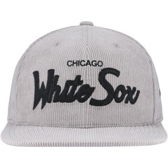 Mitchell & Ness  Chicago White Sox Male Adult Corduroy Snapback Hat | MLB Shop