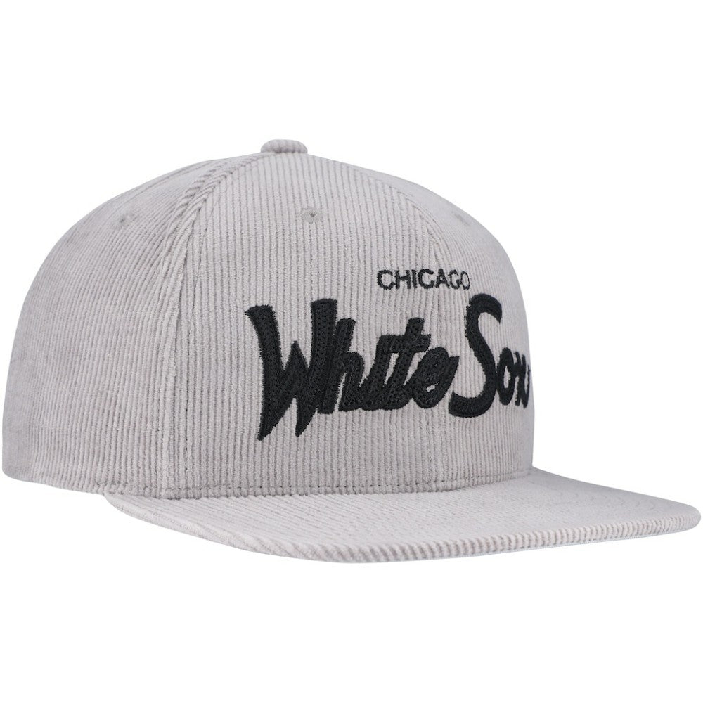 Mitchell & Ness  Chicago White Sox Male Adult Corduroy Snapback Hat | MLB Shop