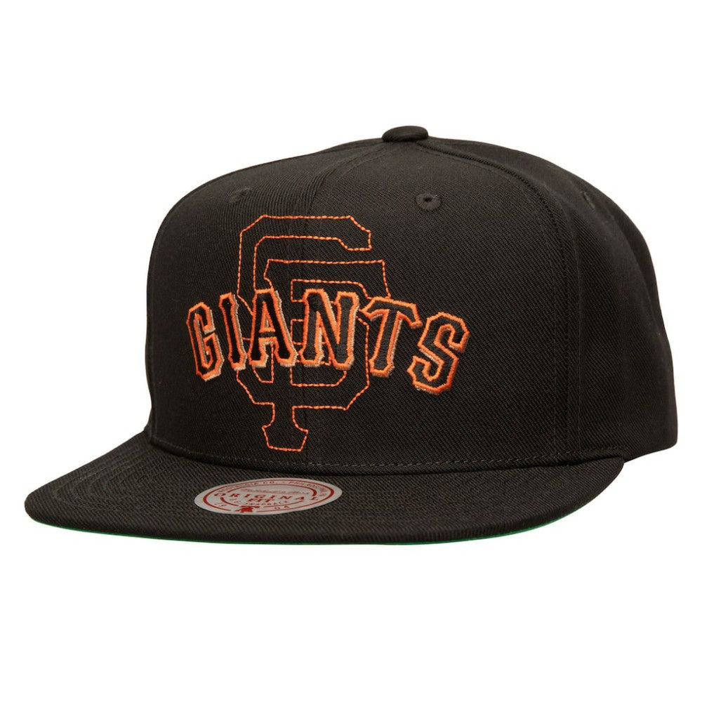 San Francisco Giants Mitchell & Ness Double Up Snapback Hat | MLB Sale