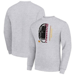 Washington Commanders  Starter Half Helmet Team Graphic Tri-Blend Fleece Pullover Sweatshirt