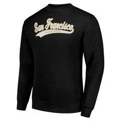 San Francisco 49ers  Starter Tailsweep Team Graphic Tri-Blend Fleece Pullover Sweatshirt