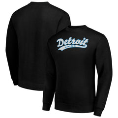 Detroit Lions  Starter Tailsweep Team Graphic Fleece Pullover Sweatshirt