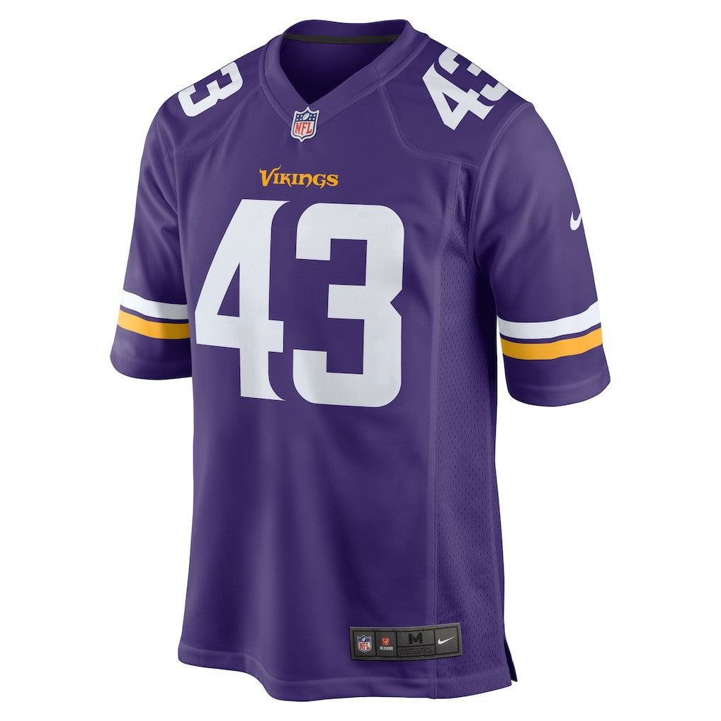 Minnesota Vikings Nike Andrew Van Ginkel  Team Game Jersey