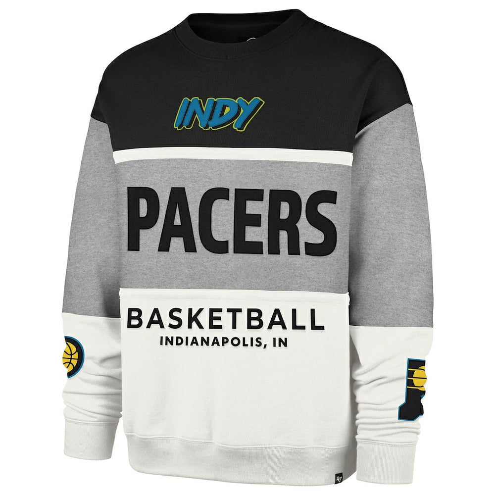 Indiana Pacers '47 Unisex 2024/25 City Edition On Five Maximalist Pullover Sweatshirt Discount