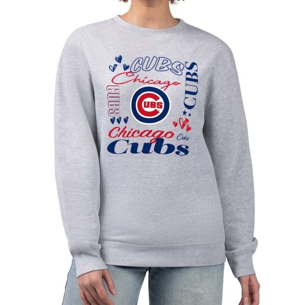 Chicago Cubs G-III 4Her by Carl Banks Women's Collage Team Graphic Fleece Pullover Hoodie | MLB Near me