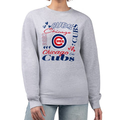 Chicago Cubs G-III 4Her by Carl Banks Women's Collage Team Graphic Fleece Pullover Hoodie | MLB Near me