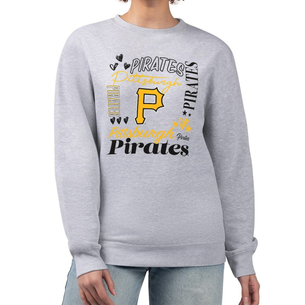 Pittsburgh Pirates G-III 4Her by Carl Banks Women's Collage Team Graphic Fleece Pullover Hoodie | MLB Near me