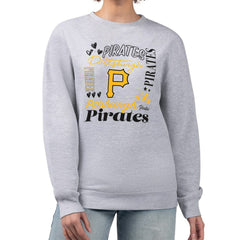 Pittsburgh Pirates G-III 4Her by Carl Banks Women's Collage Team Graphic Fleece Pullover Hoodie | MLB Near me
