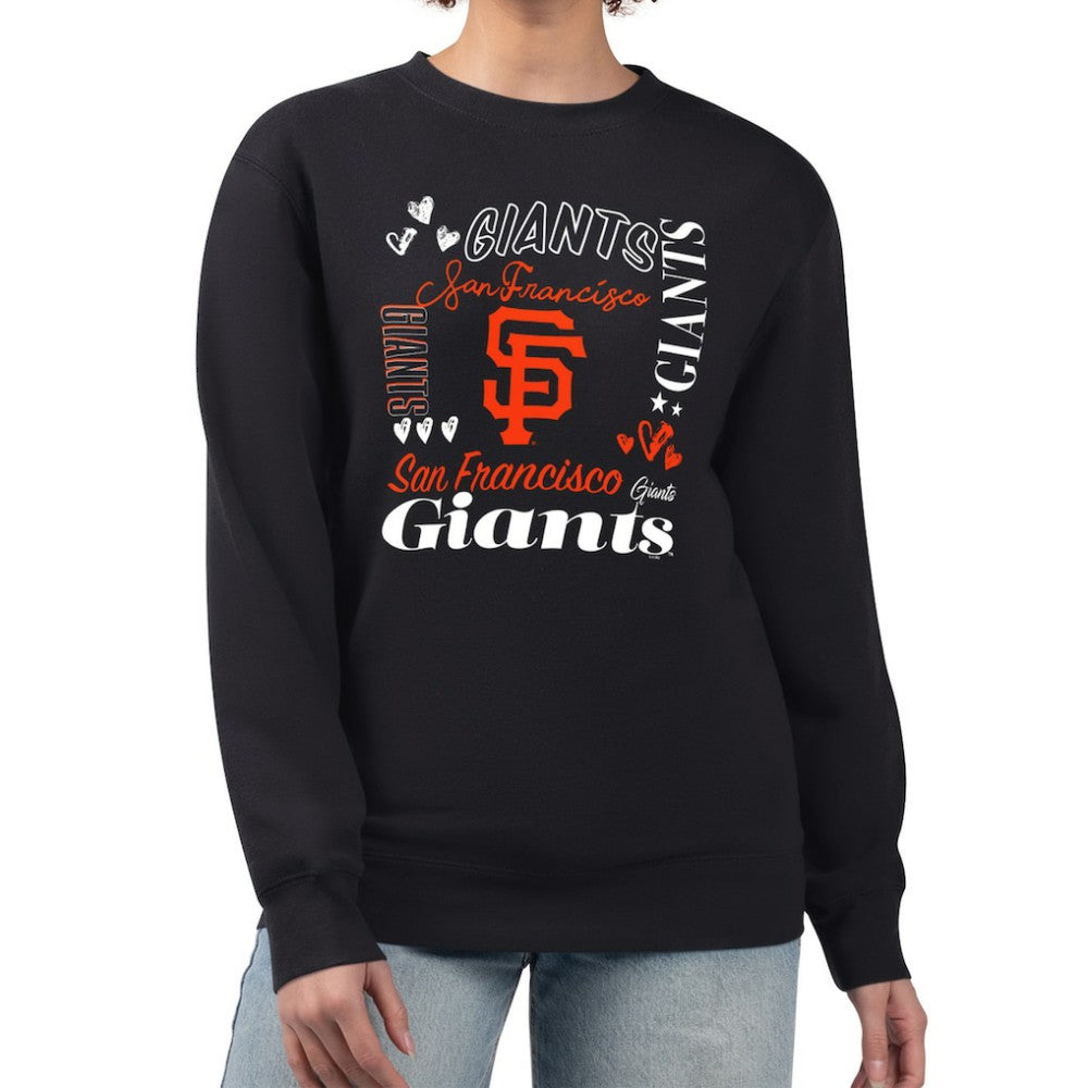 San Francisco Giants G-III 4Her by Carl Banks Women's Collage Team Graphic Fleece Pullover Hoodie | MLB Near me