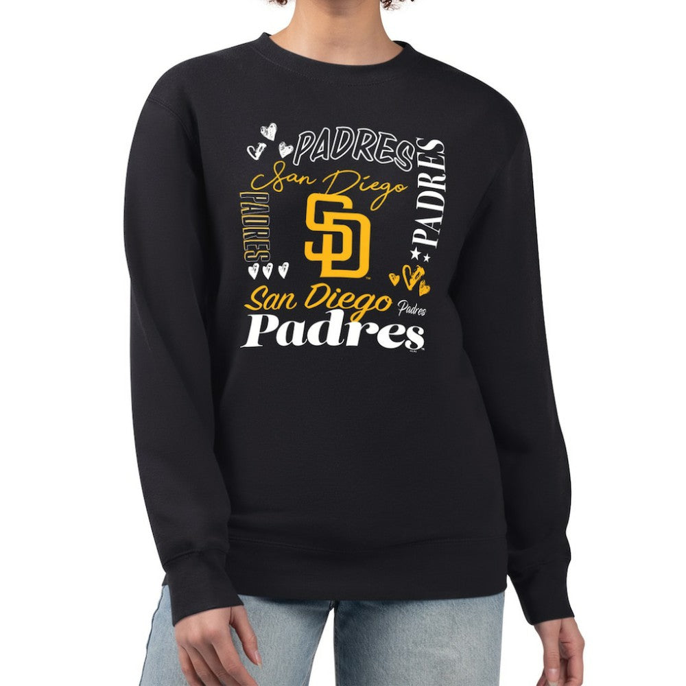 San Diego Padres G-III 4Her by Carl Banks Women's Collage Team Graphic Fleece Pullover Hoodie | MLB Near me
