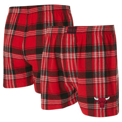 Chicago Bulls Concepts Sport Region Flannel Boxer Short Discount