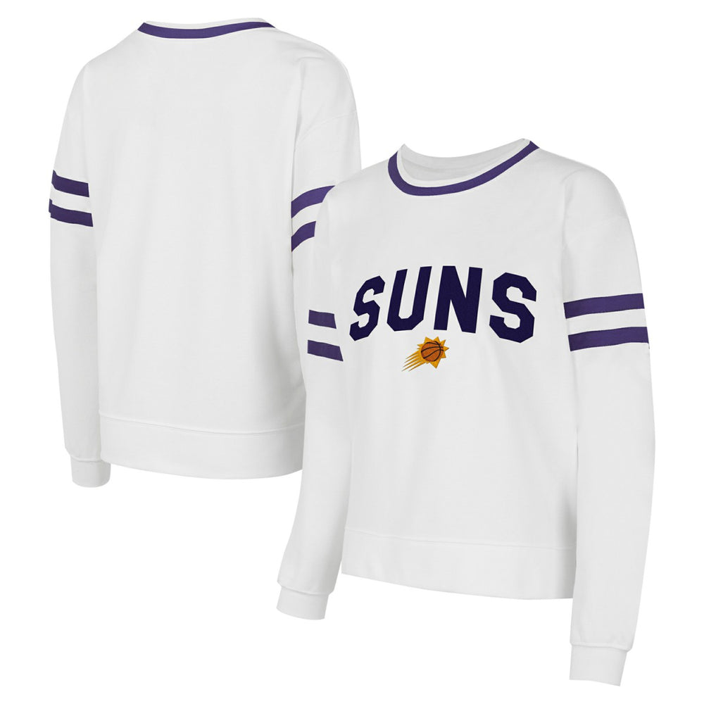 Phoenix Suns Concepts Sport Women's Borough Pullover Sweatshirt Outlet